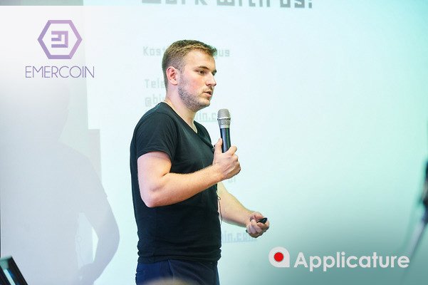 Emercoin managing partner spoke at “Consensus & Token Economics” meetup organized by Applicature 